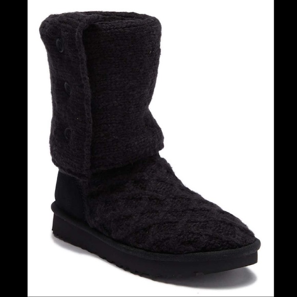 ugg lattice cardy knit boot